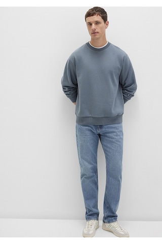 Mavi - Bisiklet Yaka Lacivert Basic Sweatshirt 0s10276-80889 Gri