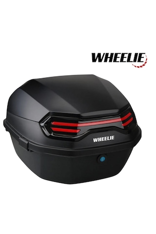 Wheelıe Xt08-fs 32 Litre Motosiklet Arka Çanta Mat Siyah