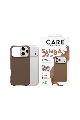 Care By Panzerglass Fashionable Apple Uyumlu iPhone 17 Pro Max Samba Espresso Magsafe Kılıf