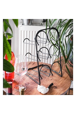 Şaraplık Metal Şarap Standı İçki Standı 5006