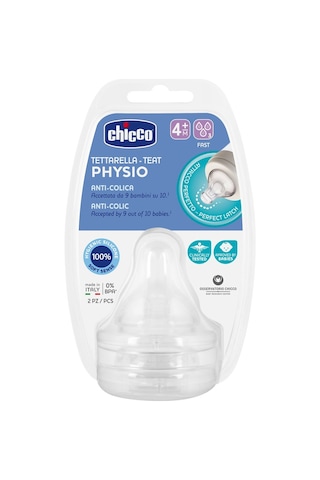 Chicco Well-being 2 Li Biberon Emziği 00020335000000 Siyah