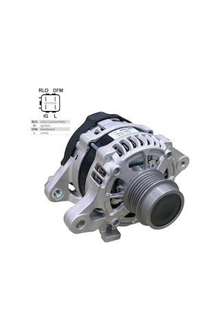 12v Alternatör Dinamo 100 A Soketli 4 Fişli Rlo-dfm-ıg-l Toyota Aurıs/avensıs/corolla/rav4 Iıı