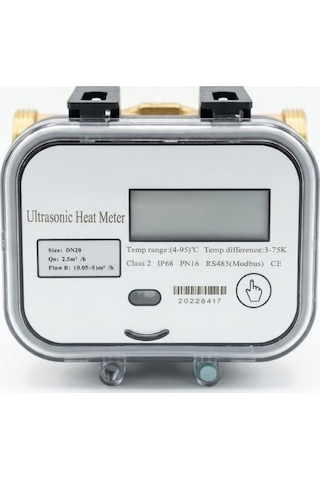 Dn20 Ultrasonik Isı Ve Su Ölçer Rs485 Modbus, Ip68, Ce Sertifikalı