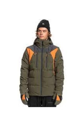 Quıksılver Eqytj03387-cre0 Quiksilver The Edge Erkek Su Geçirmez Haki