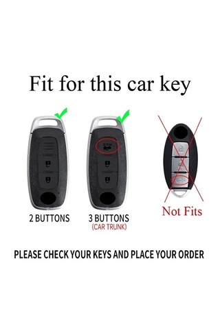 Nıssan Karbon 2024 + Yeni Kasa Uyumlu Qashqaı Traıl Juke Anahtar Kılıf