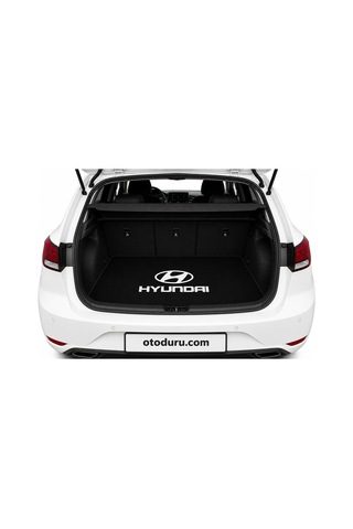 Oem Hyundai Logolu Premium Bagaj Halısı Siyah