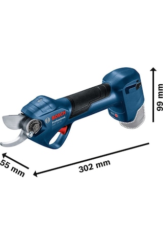 Bosch Professionel GGP 12V-25 2x3AH Çift Akülü Budama Makası + Bosch Bez Takım Alet Çantası - 06008D8100