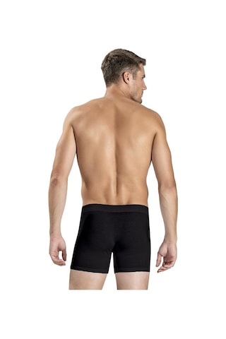Jiber Erkek Siyah Modal Pamuklu 3'lü Boxer 255