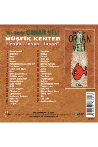 Müşfik Kenter - Bir Garip Orhan Veli (CD)