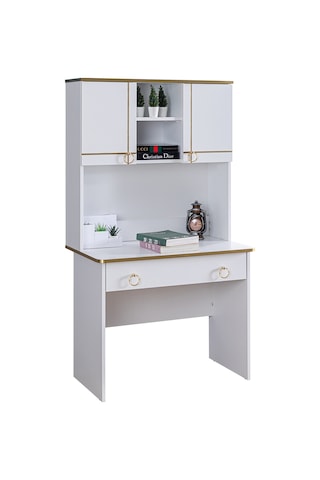 Bilgisayar Masası, Gold Çalışma Masası Krem