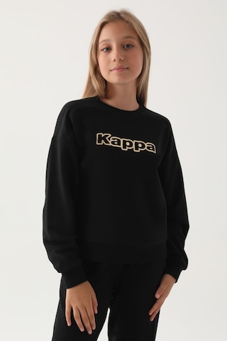 Kappa Kız Çocuk Siyah Sweatshirt Siyah