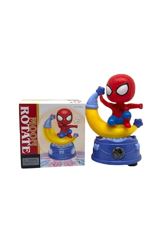 Pilli Sesli Işıklı Dans Eden Figür Örümcek Adam Spider - Man
