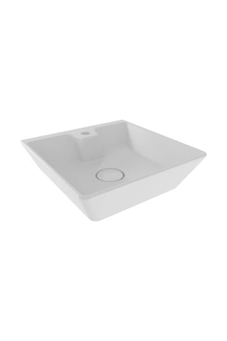 Serel Minimal Batarya Delikli Kare Lavabo 43x43 Cm Beyaz - 2014txs110h Diğer