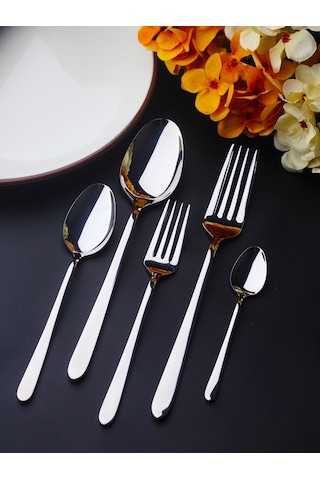 Vizyon 12 Kişilik 60 Parça Çatal Kaşık Takımı Metal