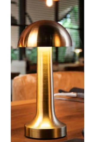 Yl86 1230 Atina Şarjlı Gold Masa Lambası 3 Renk .