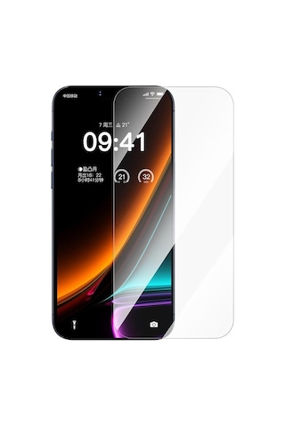 Baseus Hd Tempered Glass İphone 16 Pro Superior Series Hd Ekran Koruyucu
