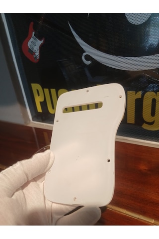 Elektro Gitar Tremolo Arka Yay Kapağı Şeffaf