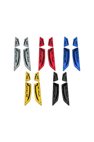 Honda Pcx 125 2025-2026 Basamak Paspas Seti Metal Modifiye Titanyum Renk Titanyum