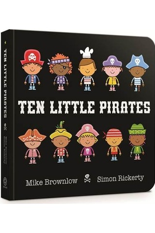 Ten Little Pirates Board Book
