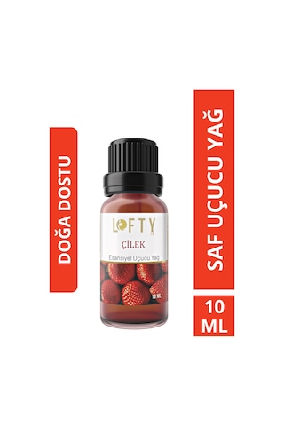 Lofty Çilek Uçucu Yağ Buhurdanlık Esansı Oda Kokusu 10 ML