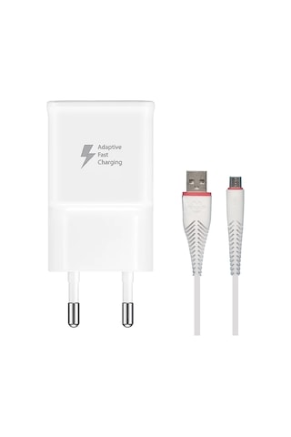 Arbaks Arb-013 1 Çıkışlı 3000 Mah Micro Kablo + Ev Tipi Şarj Alet (494639358)