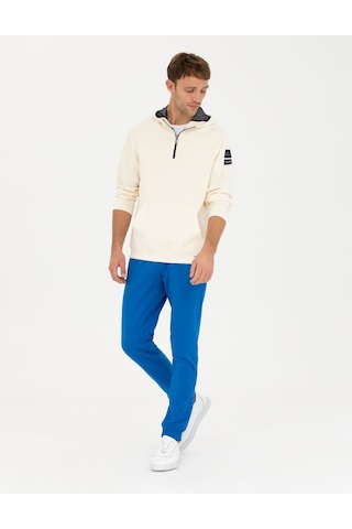 Pierre Cardin Erkek Saks Örme Pantolon 50270223-vr045 Saks Mavi