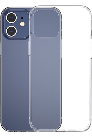 Baseus Simple Case Apple Uyumlu iPhone 12 Mini 5.4 Ince Silikon Seffaf Kilif 431180139