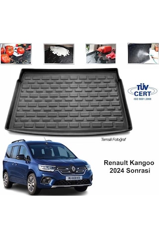 Renault Kangoo Bagaj Havuzu Paspası 2024 Sonrası
