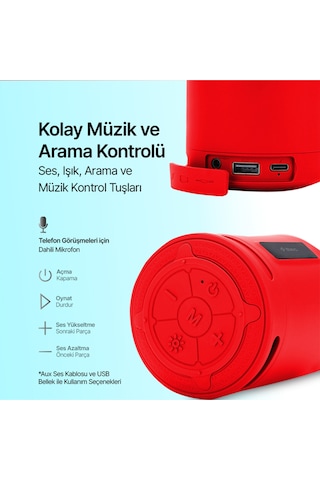 Ttec 2BH14 Jolli Taşınabilir Kablosuz Bluetooth Hoparlör