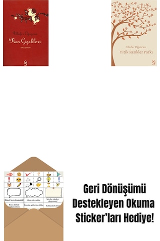 Nar Çiçekleri + Yitik Renkler Parkı + Okuma Sticker'ları