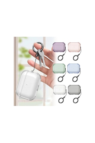 Apple Uyumlu AirPods Pro 3 3.nesil Showy Kılıf - Siyah
