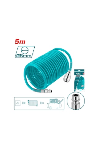 Total Spiral Hava Hortumu 5m Tht11051
