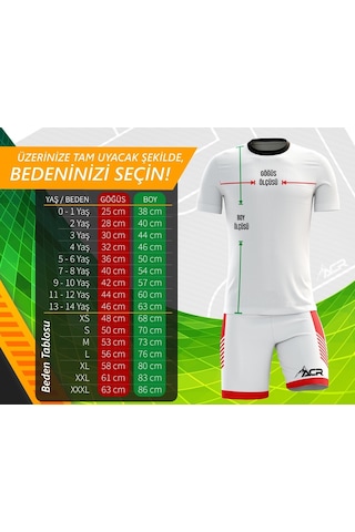 Acr Giyim Kişiye Özel Futbol Forması - Dizayn : Çizgili