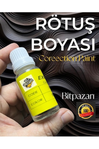 Kod- Piano Black - Parlak Siyah Profesyonel Rötüş Boyası - Taş Izi Ve Çizik Giderici