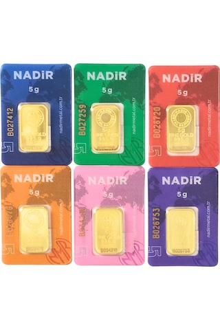 Nadir Gold 24 Ayar Gram Altın 5 G