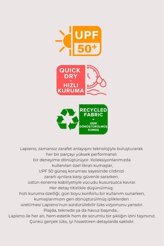 Lapıeno Kaplı Straplez Bikini Takım 4283 Flora