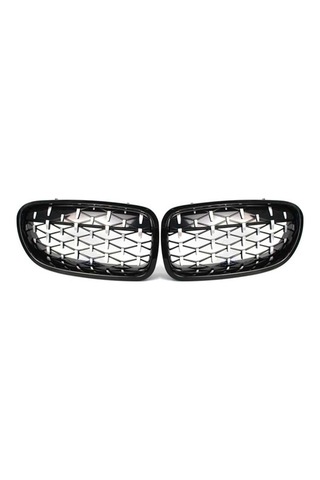 BMW 5 Serisi F10 Diamond Böbrek İçin Uyumlu Panjur 2010-2017