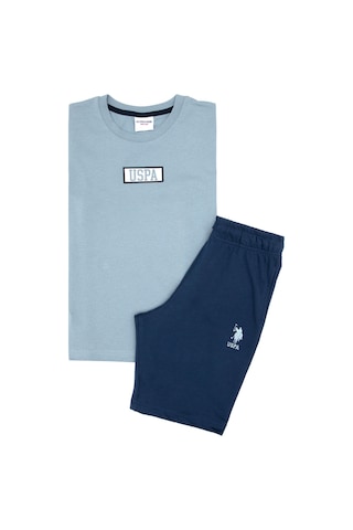 U.s. Polo Assn. Erkek Çocuk Su Yeşili Pijama Takım 50310793-vr048 Su Yesılı