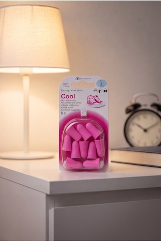 Swedsafe Cool Kulak Tıkacı, S Boyut, 5 Çift, 33 Db Gürültü Azaltma, Yumuşak Köpük, İş, Seyahat Ve Uyku