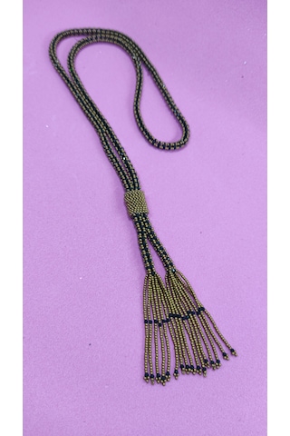Herringbone Tekniği İle Kum Boncuk Kolye
