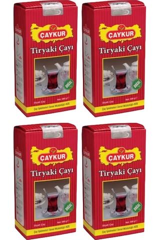 Çaykur Tiryaki Siyah Dökme Çay 4 x 500 G