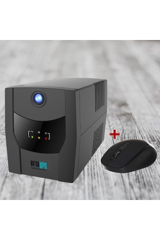 Betaups 850va Line İnteractive Ups Kesintisiz Güç Kaynağı 7/20 Dak-12v/9ah 1