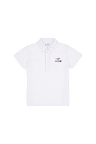 U.S. Polo Assn. U.s. Polo Assn. Erkek Çocuk Beyaz Tişört 50325175-vr013