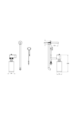 Origin Temazsız Sıvı Sabunluk Elekt M.siyah A4470036 Elektrikli Mat Siyah Çok Renkli