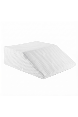 Çok Amaçlı Dinlenme Çalışma Uzanma Yastığı Orta Sert Sünger Ortopedik Bacak Destek Ve Yastığı 61x53x20 Cm Beyaz