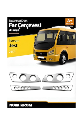 Karsan Jest Krom Far Çerçevesi 4 Prç 2017-2025
