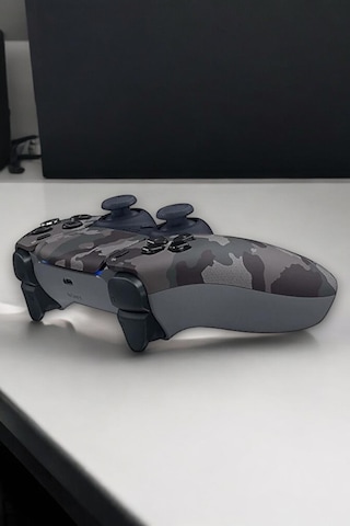 Ps4 Oyun Kolu Kamuflaj Desenli Joystick Çok Renkli