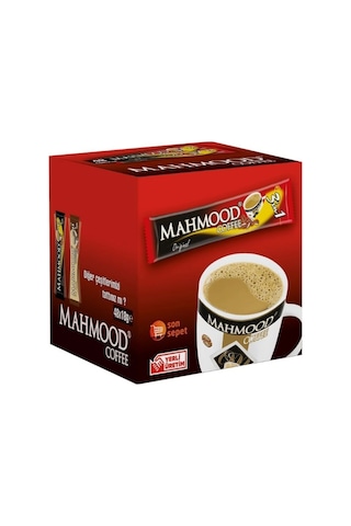Mahmood 3ü1 Arada Hazır Kahve 48 Adet X 18 Gr