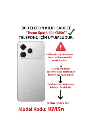 Tecno Spark 40 Uyumlu Mustafa Kemal Atatürk Kolajları Baskılı Silikon Kılıf