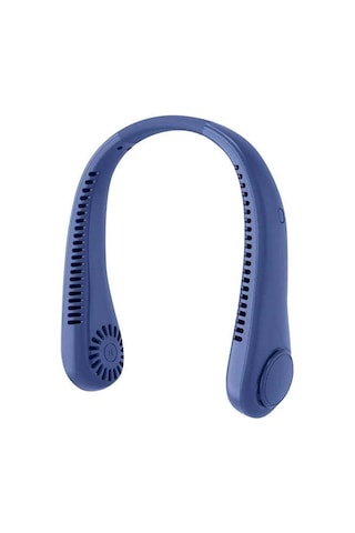 Ximistore9 Usb Şarjlı Boyun Bağlı Fan - Bladesiz Turbin Teknolojisi, 3 Rüzgar Hızı, 1200mah Pil - Sessiz Ve Taşınabilir, Bahçe, Kamp, Ofis İçin